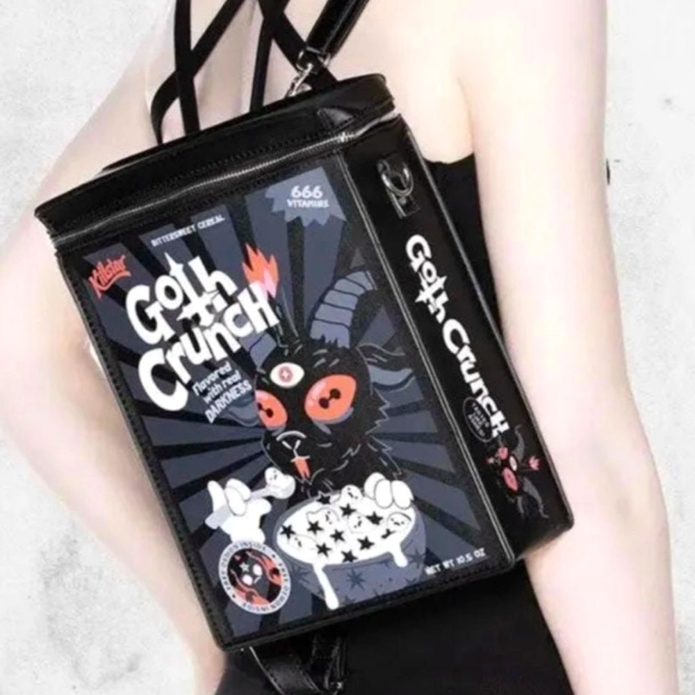 Brand New KILLSTAR Goth Crunch purse/backpack RARE